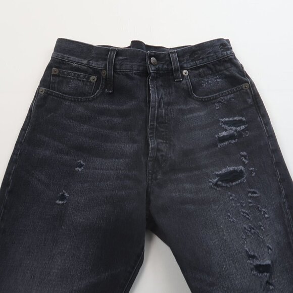R13 Back Lace Up Jeans in Jake Black Size 27 - Picture 6 of 14